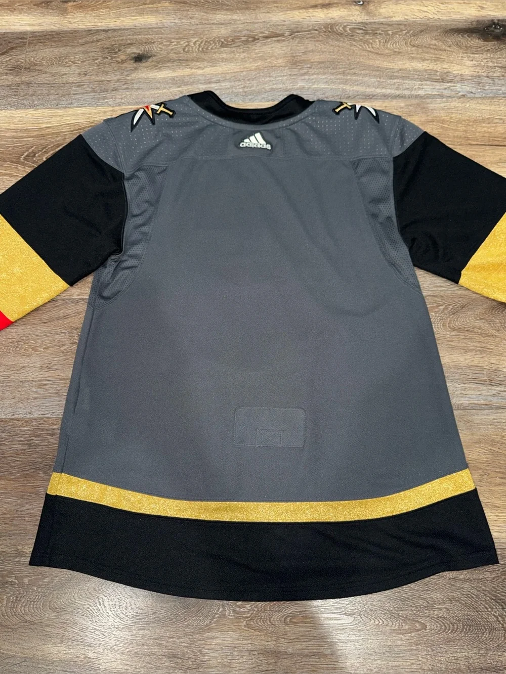 Men's Vegas Golden Knights Adidas Gray Alternate Jersey Size 50